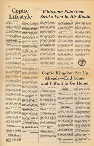Coptic Times No. 1 p. 02