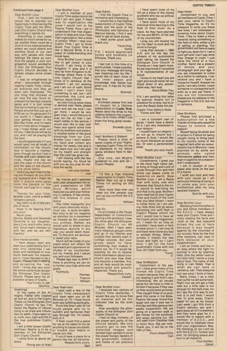 Coptic Times No. 28 p. 21